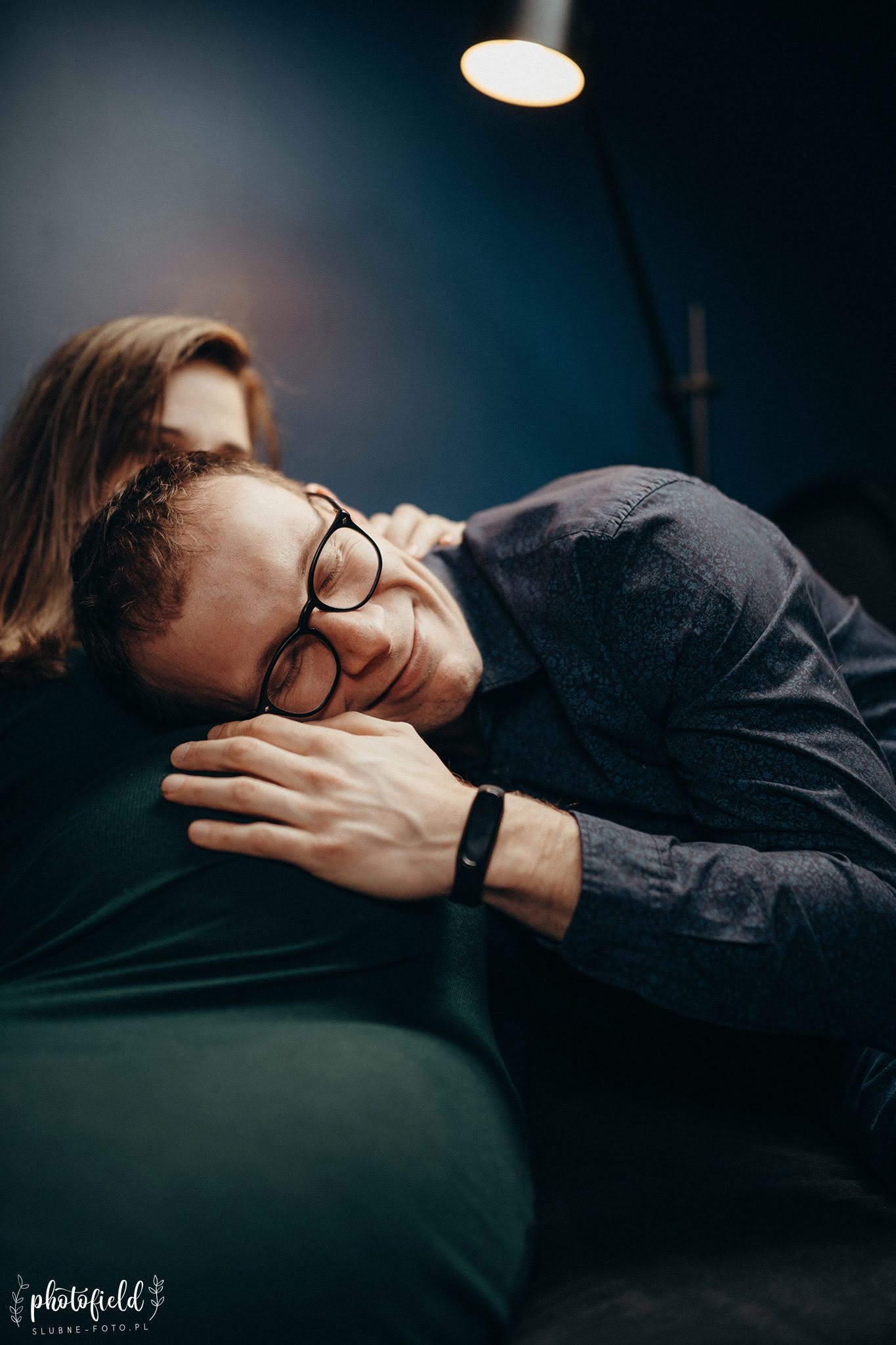 Sesja brzuszkowa ciążowa w domu Łódź