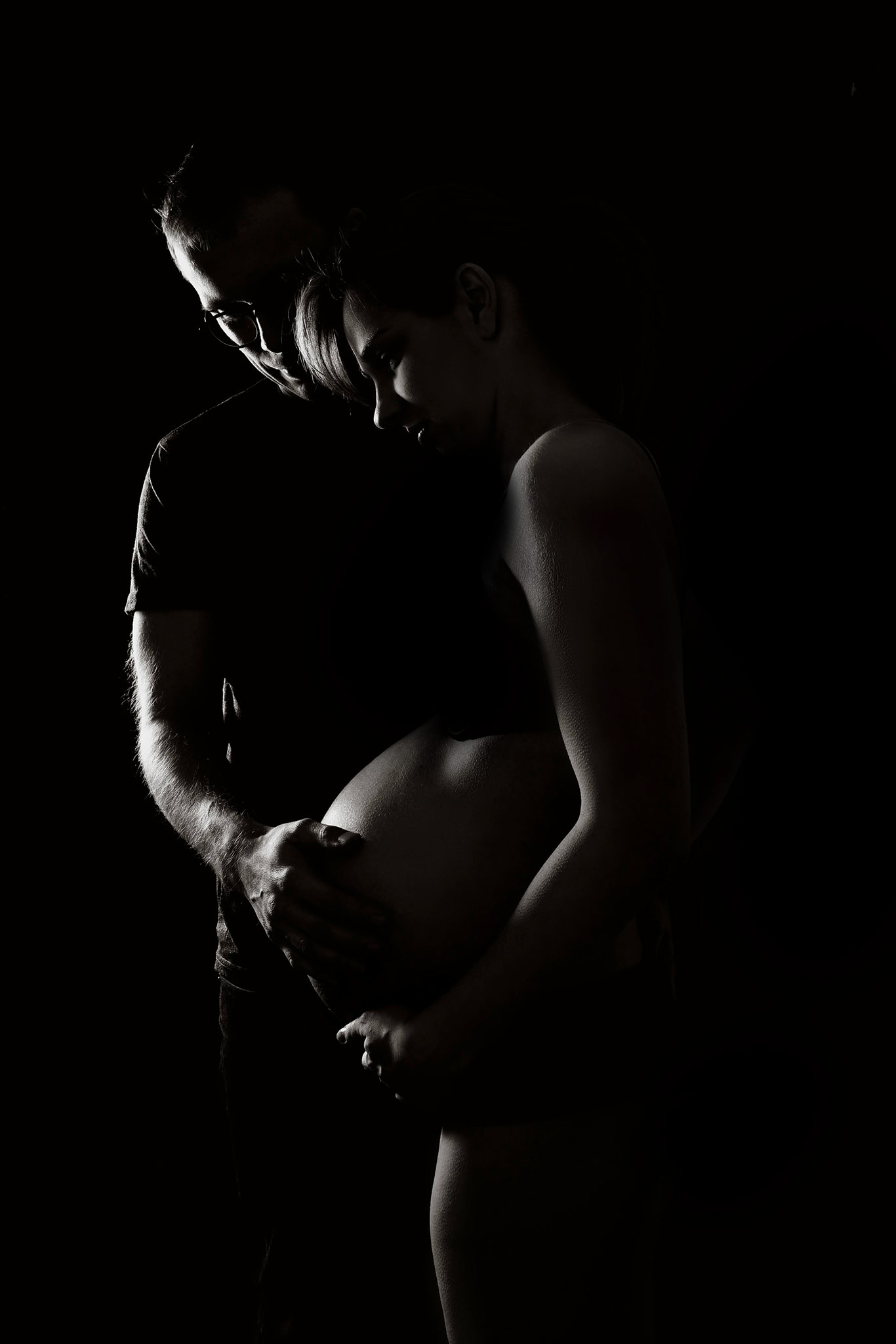 Sesja brzuszkowa ciążowa w domu Łódź