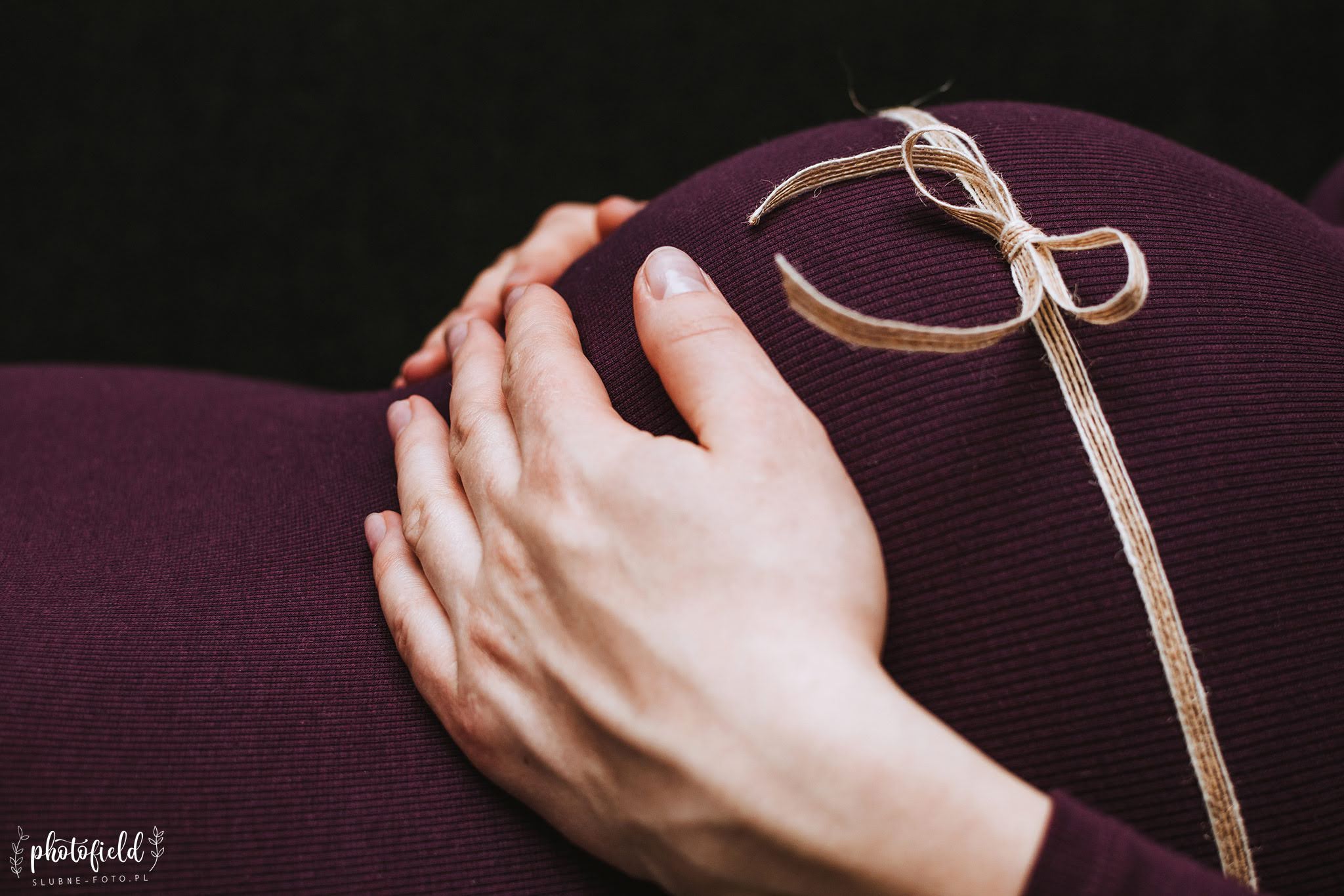 Sesja brzuszkowa ciążowa w domu Łódź