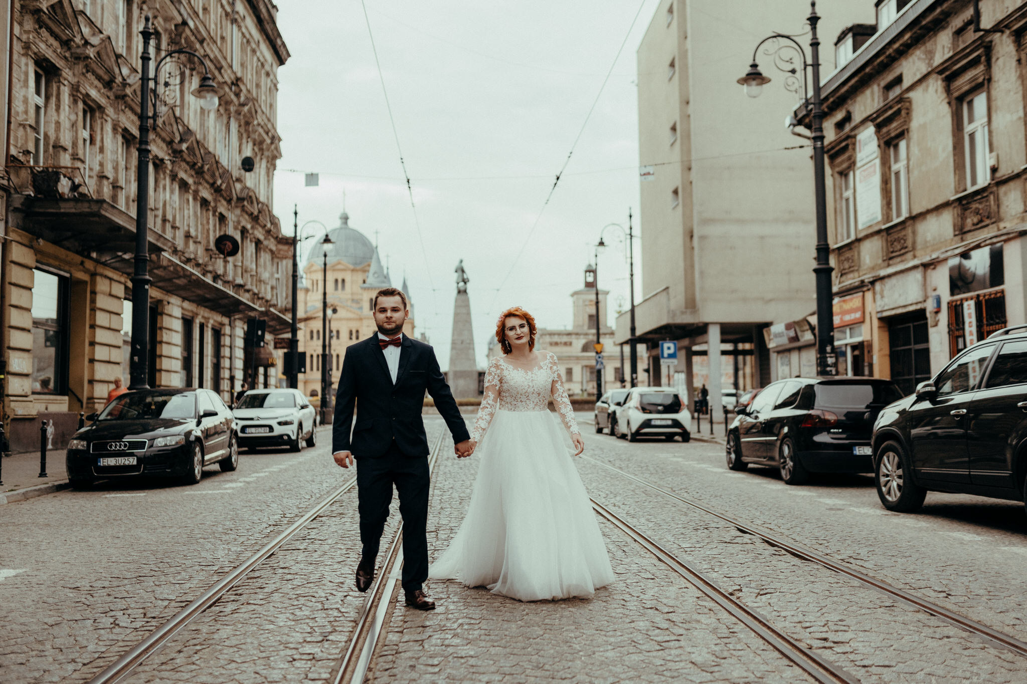 Sesja ślubna Pasaż Róży i Plac Wolności