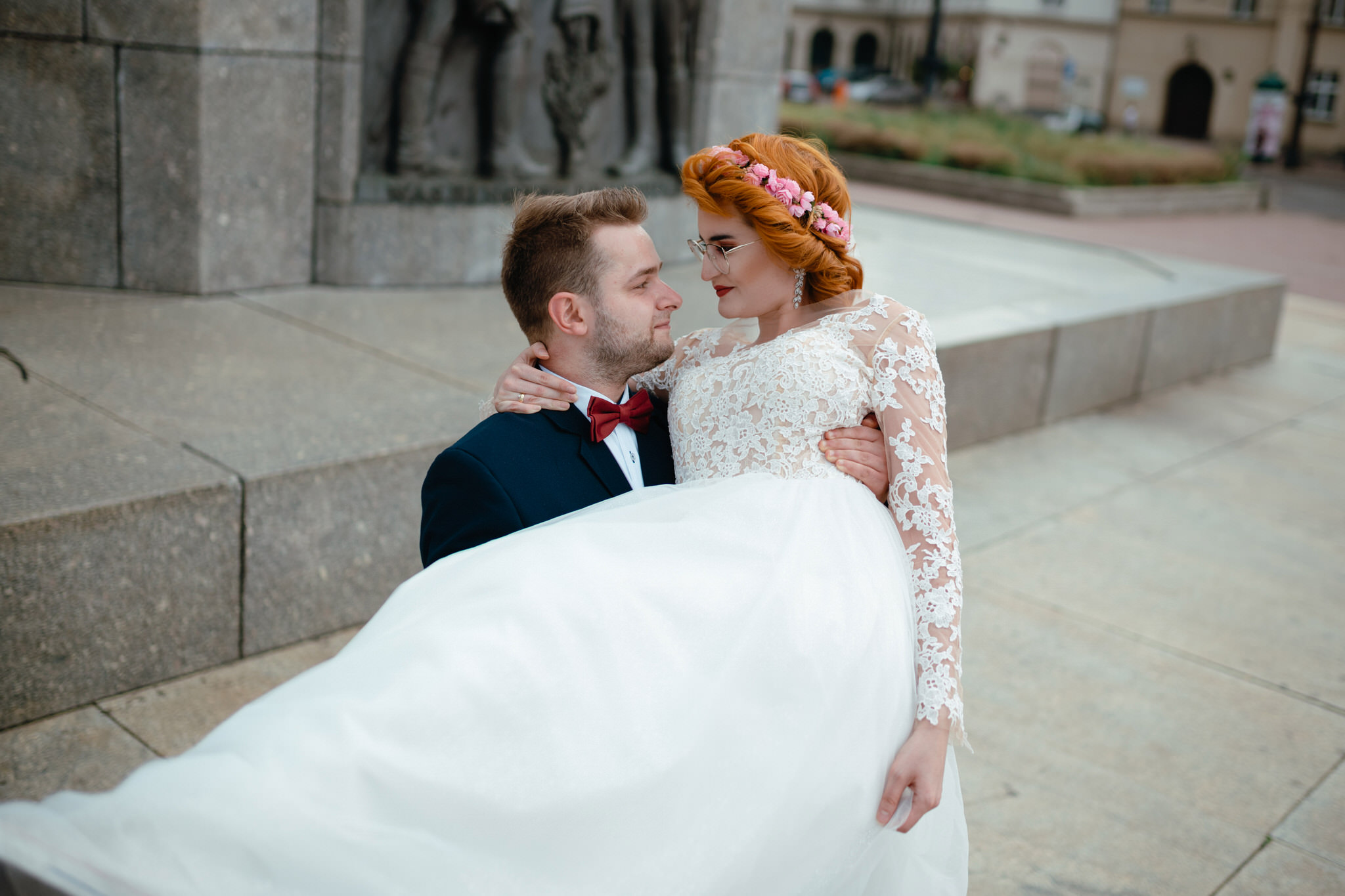 Sesja ślubna Pasaż Róży i Plac Wolności