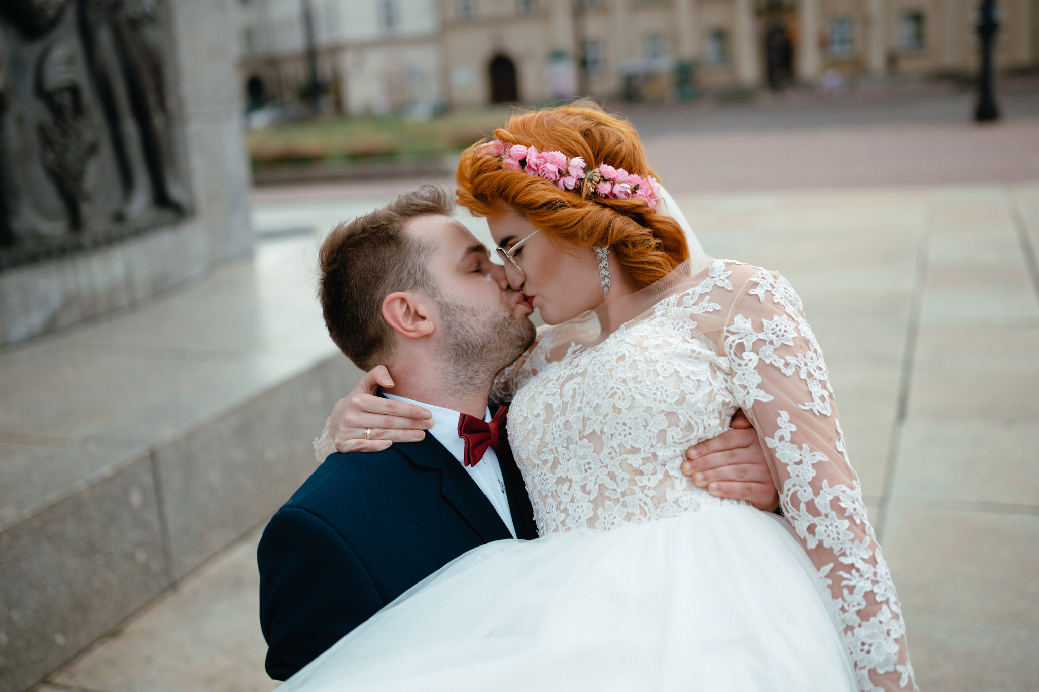 Sesja ślubna Pasaż Róży i Plac Wolności