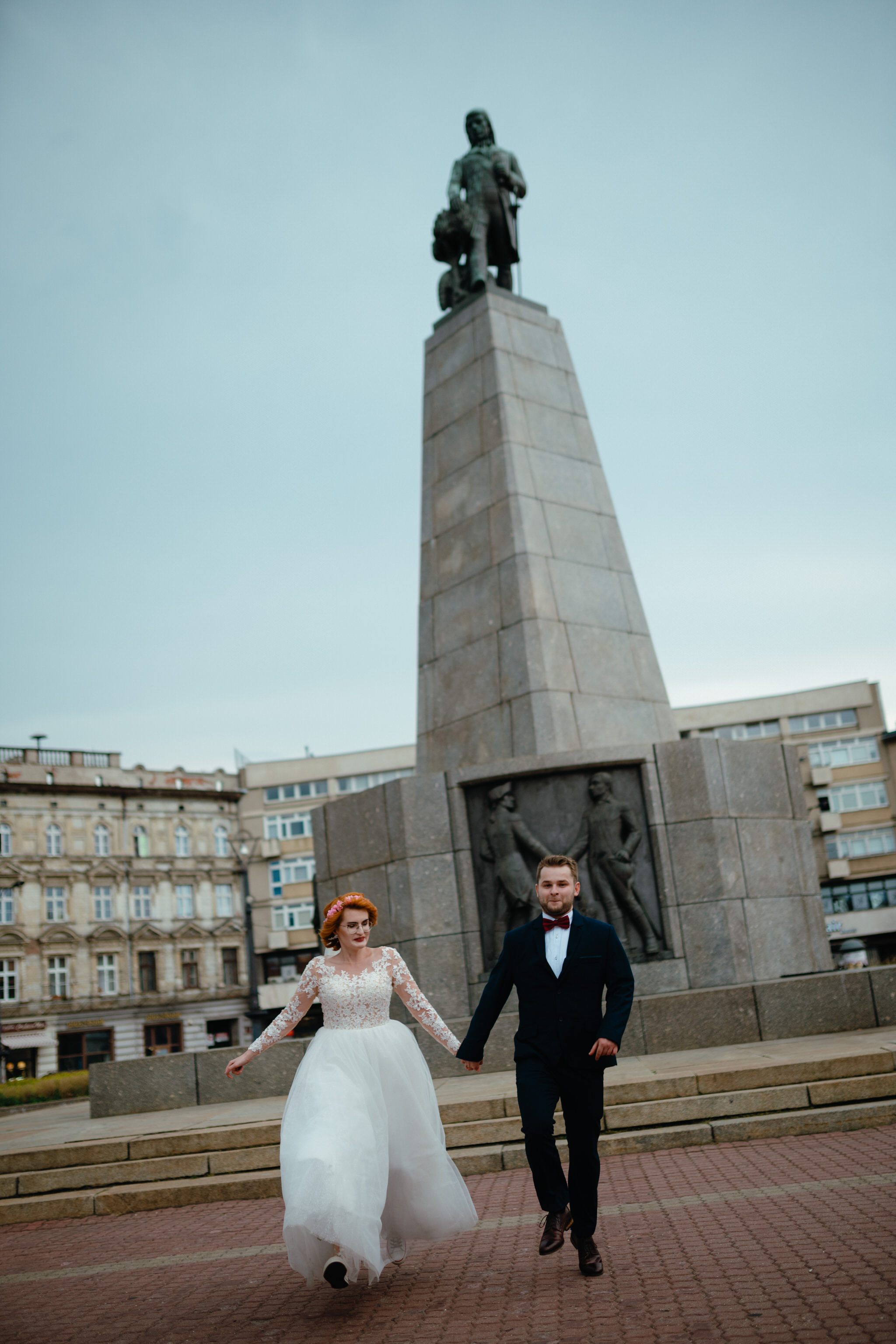 Sesja ślubna Pasaż Róży i Plac Wolności