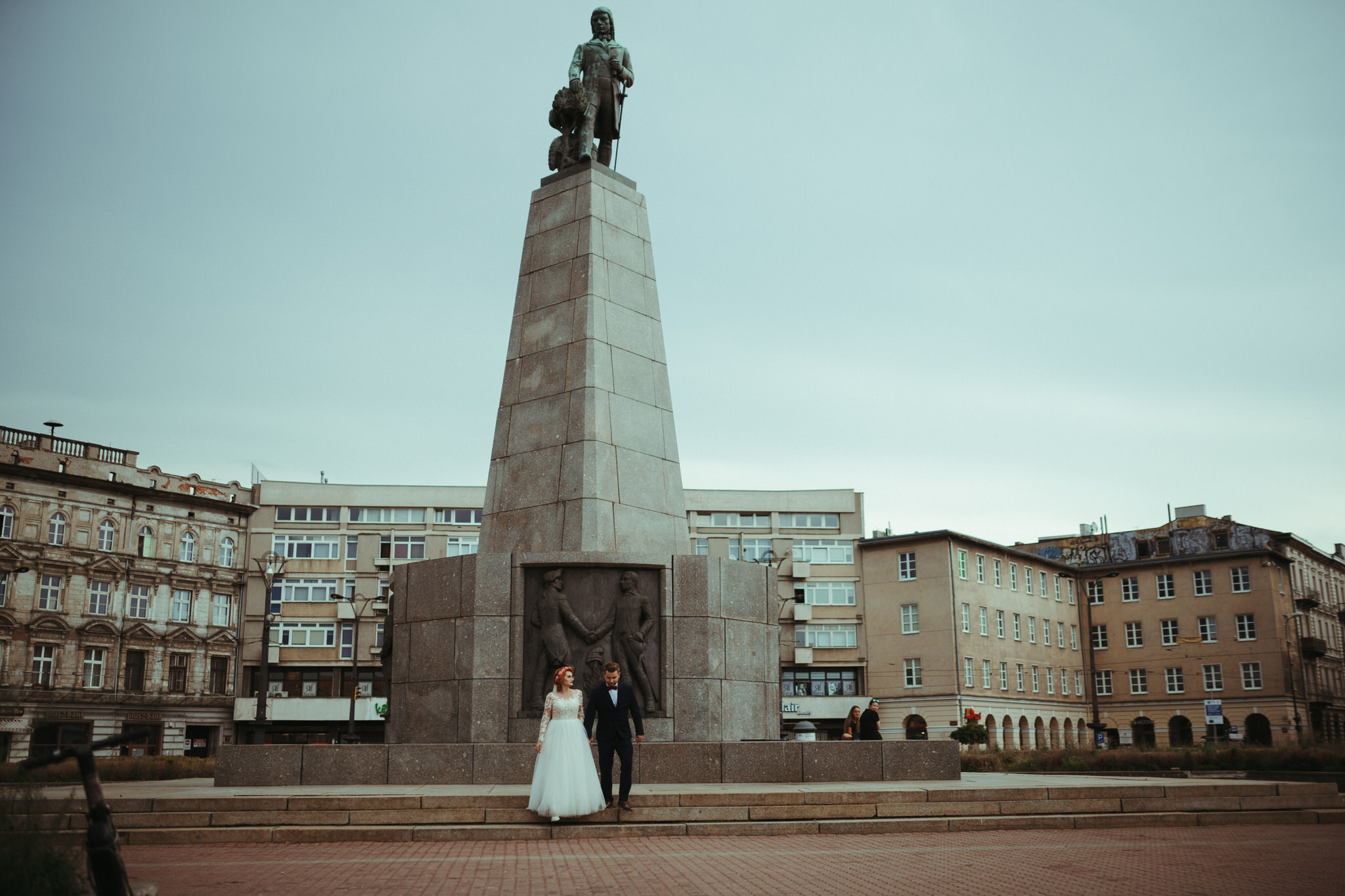 Sesja ślubna Pasaż Róży i Plac Wolności
