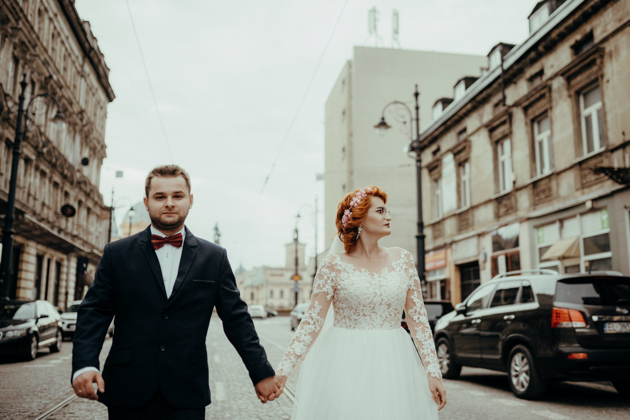 Sesja ślubna Pasaż Róży i Plac Wolności