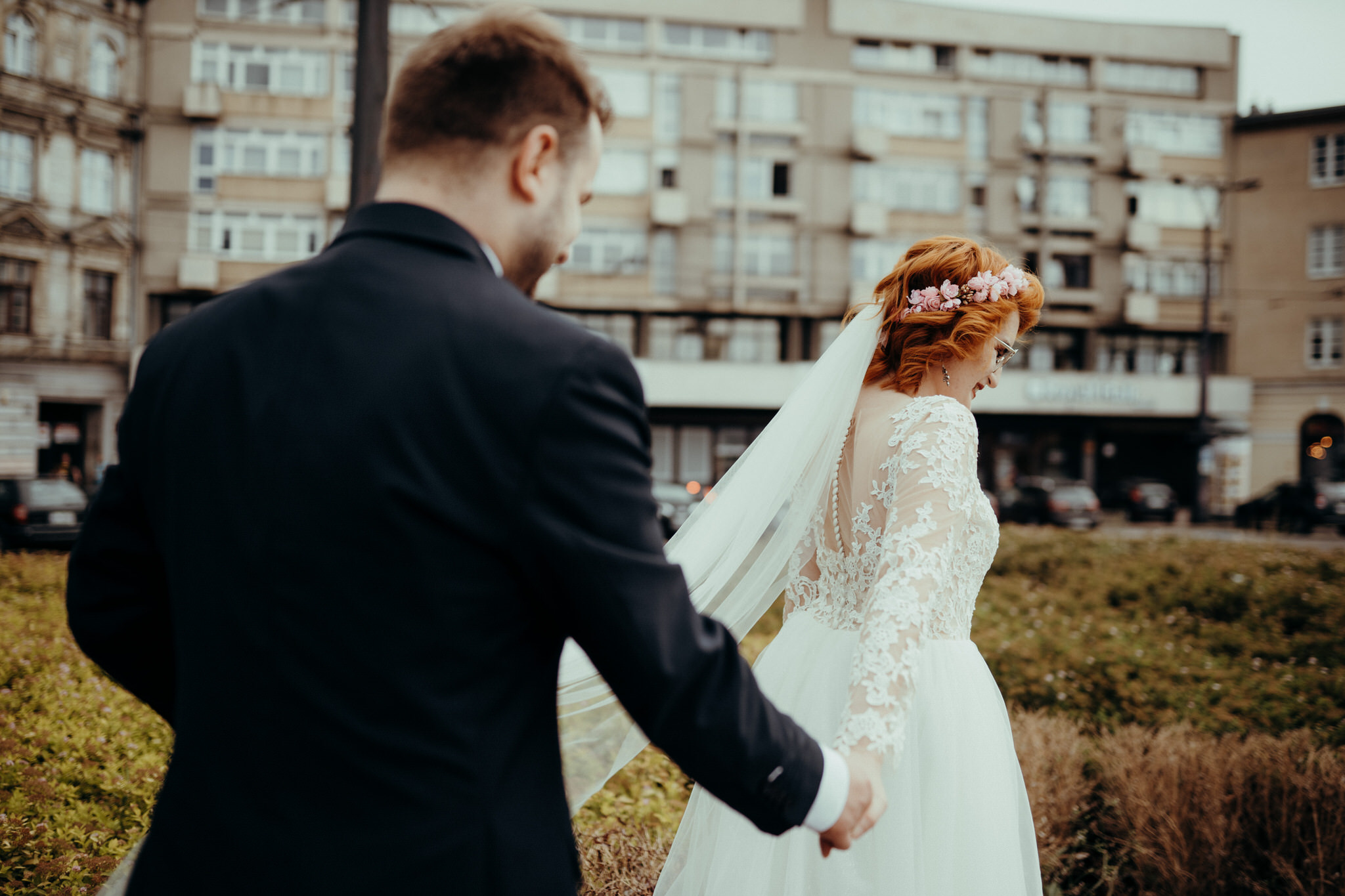 Sesja ślubna Pasaż Róży i Plac Wolności