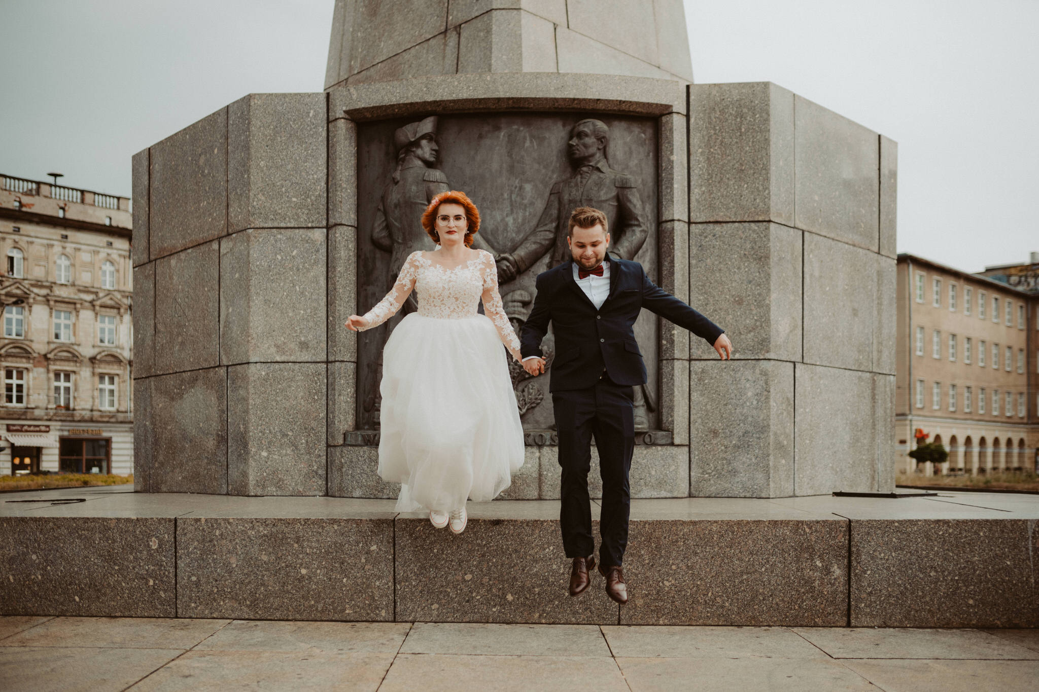 Sesja ślubna Pasaż Róży i Plac Wolności