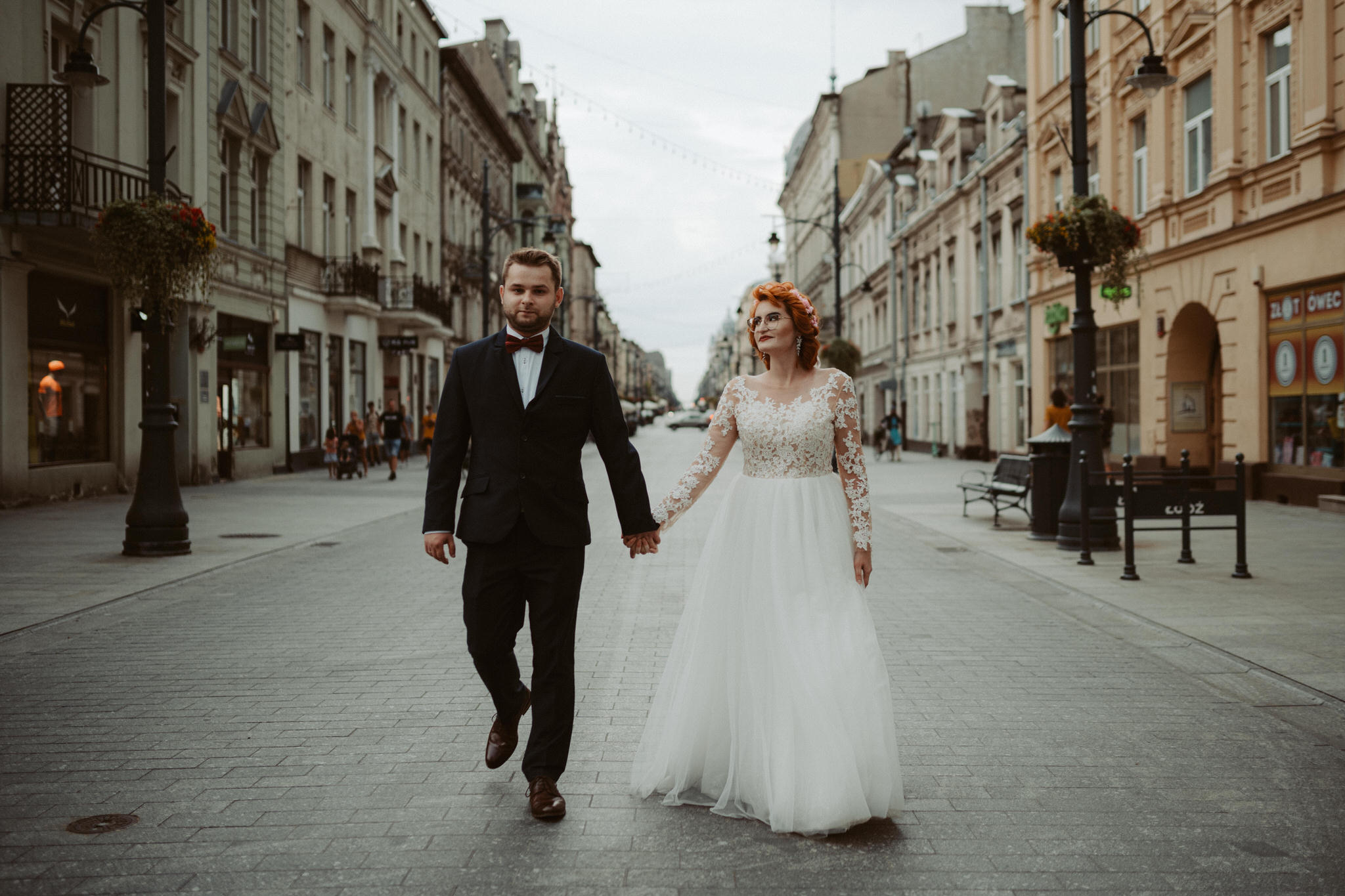 Sesja ślubna Pasaż Róży i Plac Wolności