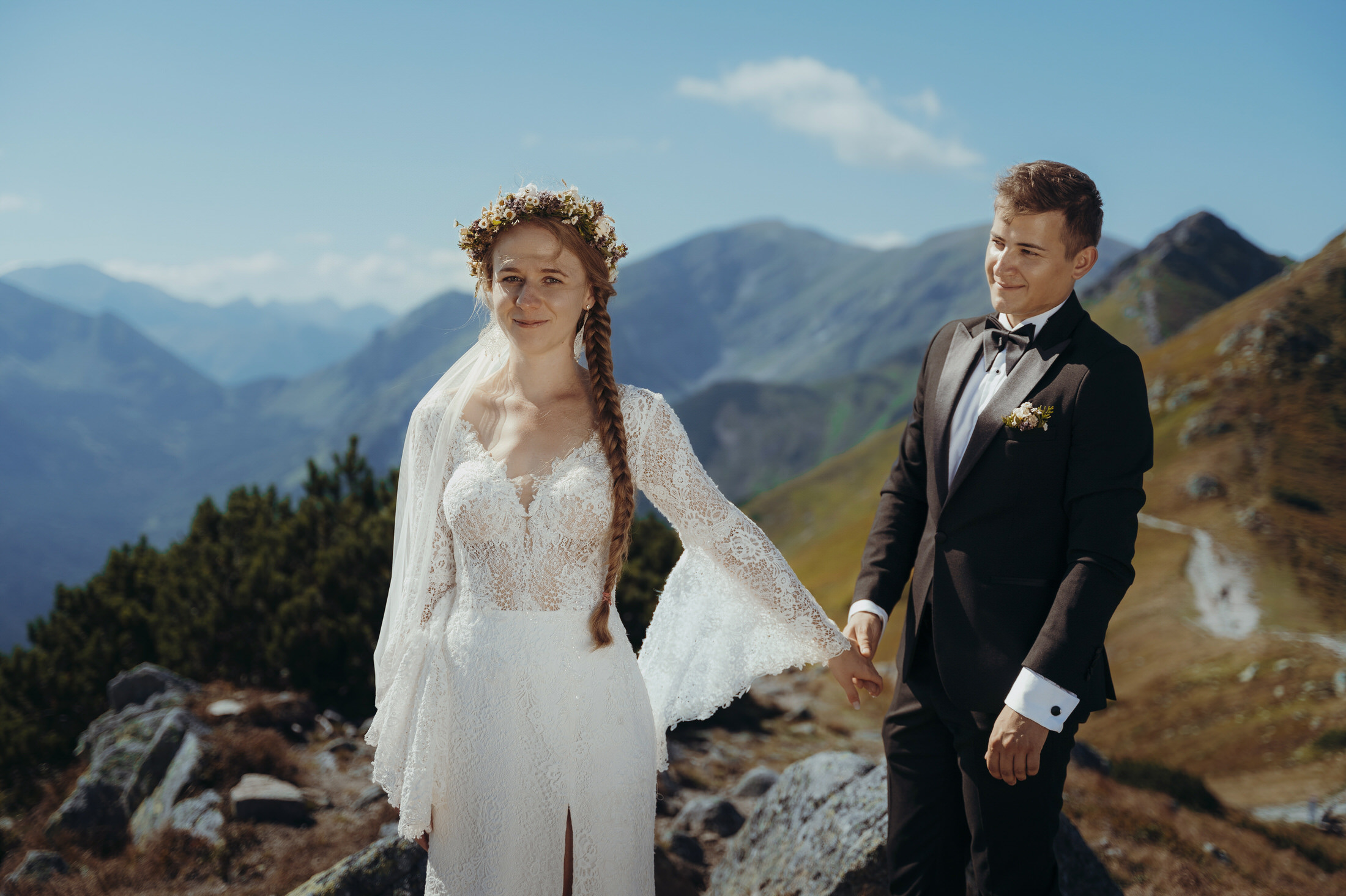 Sesja ślubna Zakopane Kasprowy Wierch