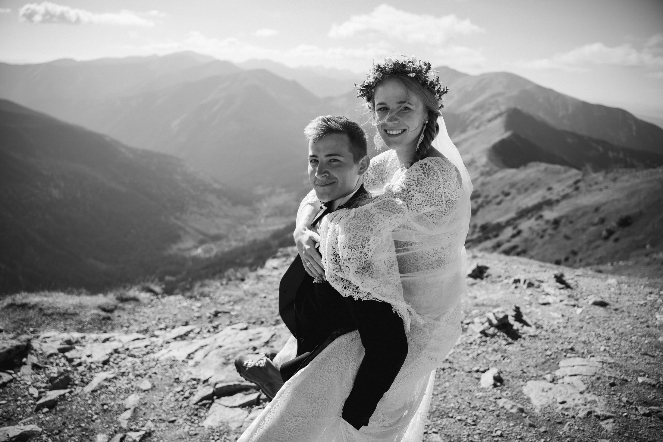 Sesja ślubna Zakopane Kasprowy Wierch