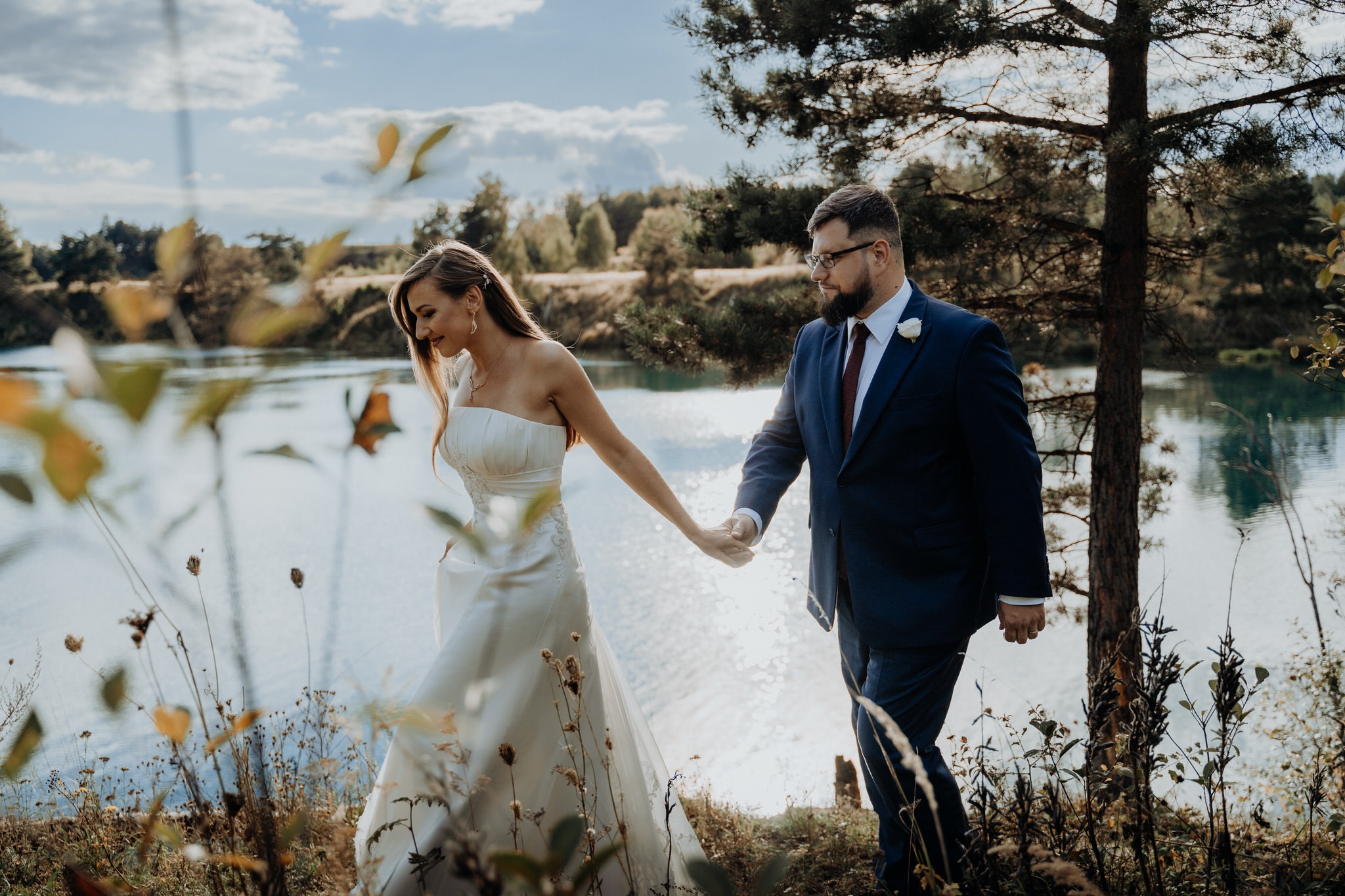 Sesja ślubna wapienniki Sulejów